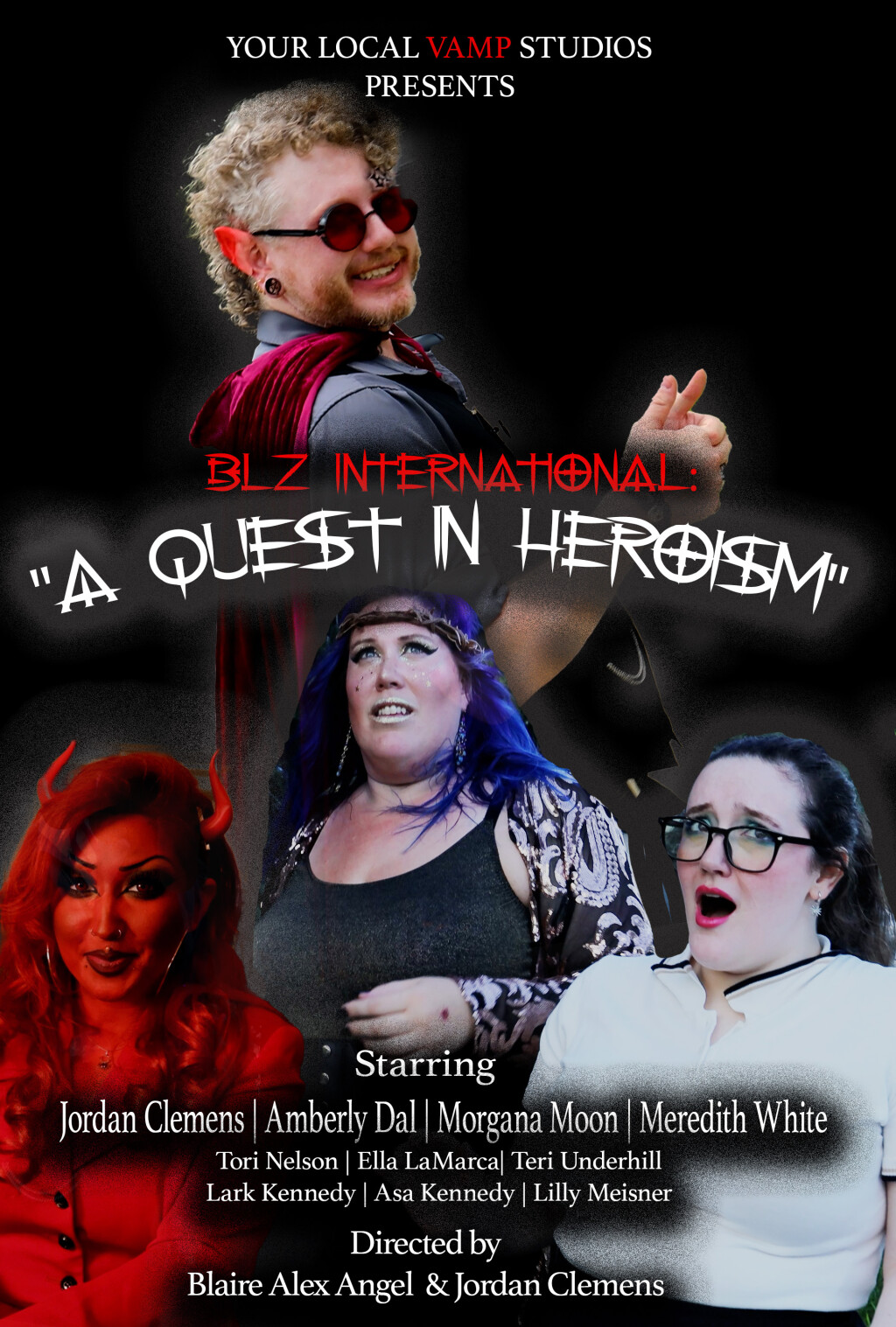 Filmposter for BLZ INT.: A Quest In Heroism